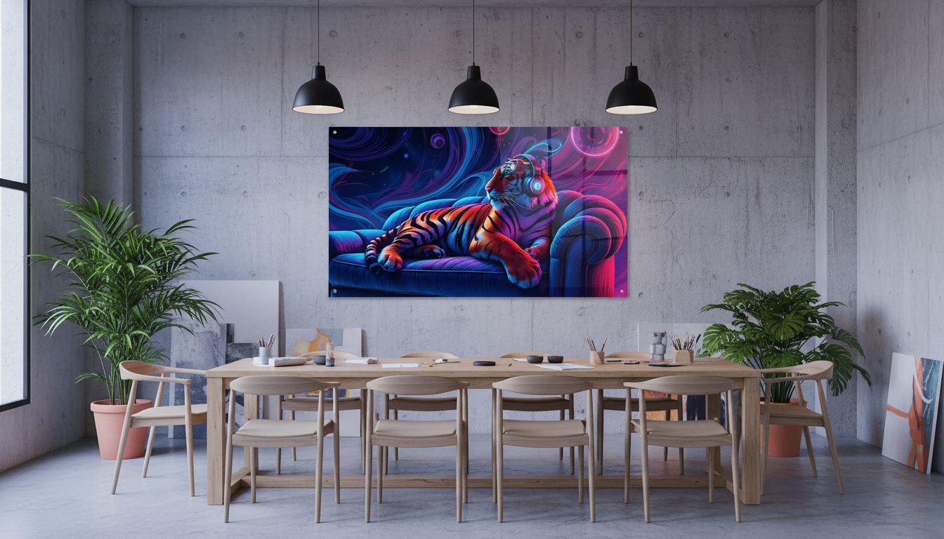 Acrylglasbilder kaufen – Exklusive Wandbilder | ZenSaku Studio